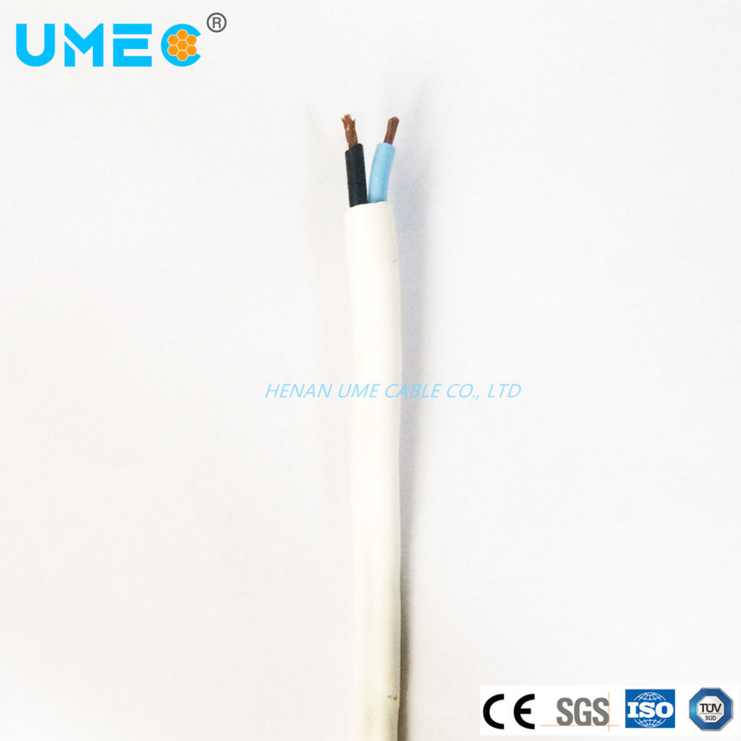 Flat Wire Copper Conductor PVC Insulated Sheathed Flexible Wire BVVB