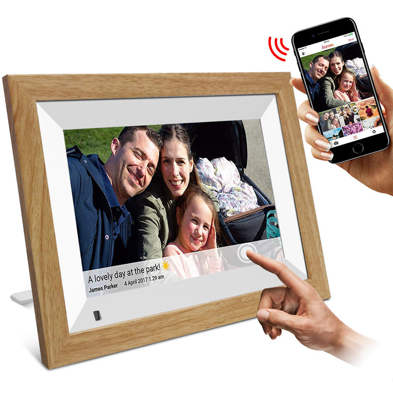 10 Inch RK3126 Quad Core Digital Photo Frame with LED Display and 1280*800 Resolution