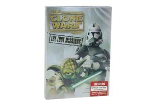 Buy cheap Star Wars: The Clone Wars The Lost Missions Series 6 DVD Movie Science Fiction War Series Anime Film DVD product