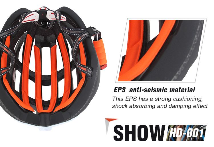 High Strength Ultralight Bike Helmet Integrated Anti - Deformation PC Housing