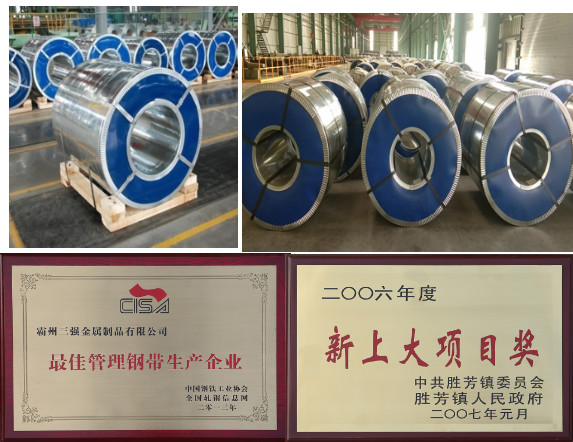 Cold Rolled G350 G550 0.2-4mm Galvanised Steel Strip