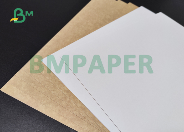 270gsm White Coated Kraft Back Paper Board For Fast Food Package 1189 x 841mm