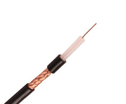 18 AWG Bare Copper Conductor RG6 Riser CMR Coaxial Cable for TV Antenna