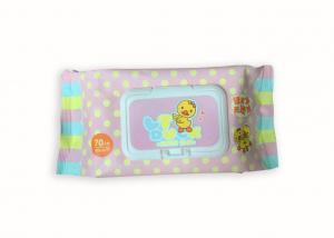 China ODM Infant Baby Wet Wipes Fragrance Free With Lid Aloe Vera Xylitol Extract on sale
