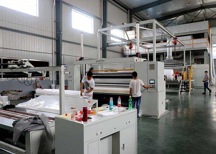 200gsm SS Customized Non Woven Fabric Making Machine High Efficiency