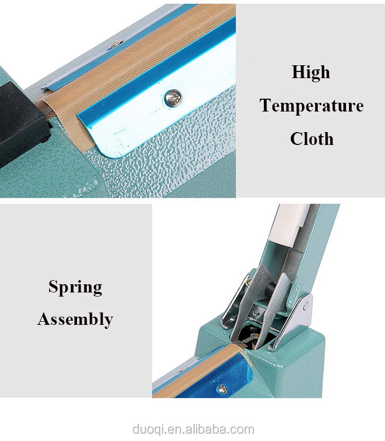 DUOQI SF-300I Iron Manual Medical Pouch Sealing Machine for Hand Impulse Heat Sealing
