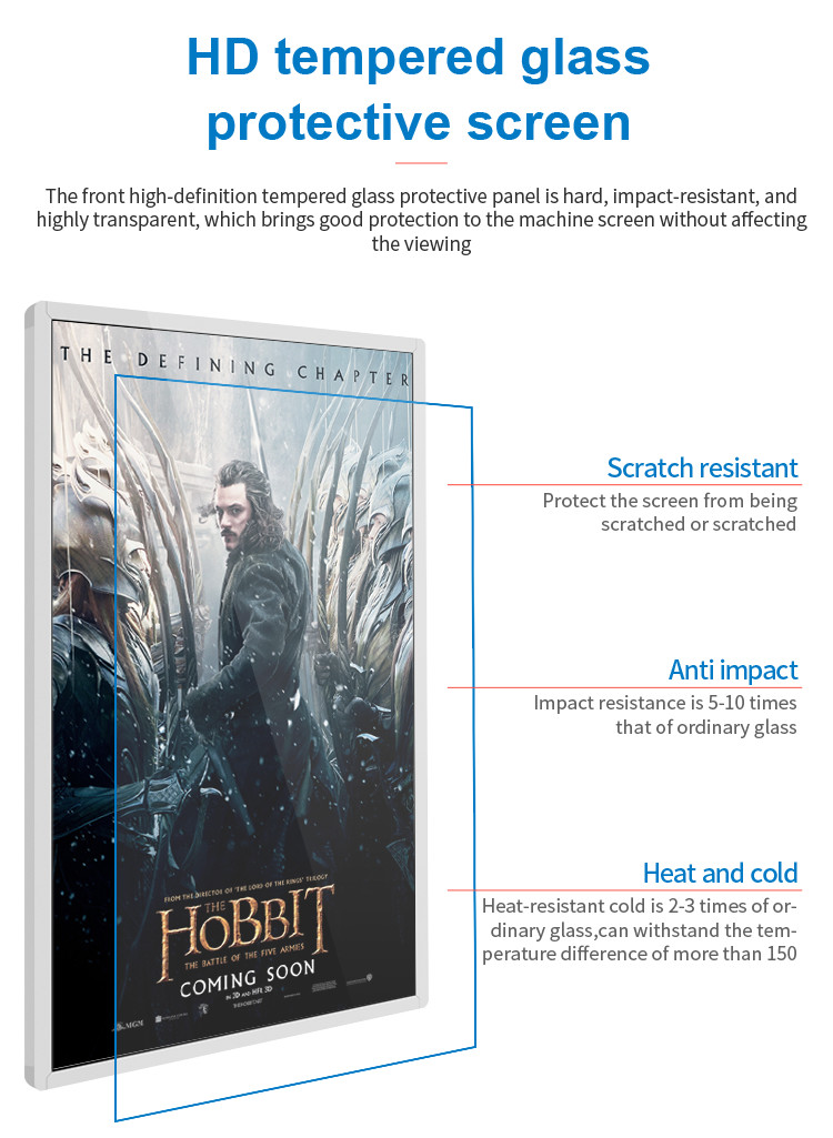 55Inch Commercial Digital Signage Display Interactive Touch Screen