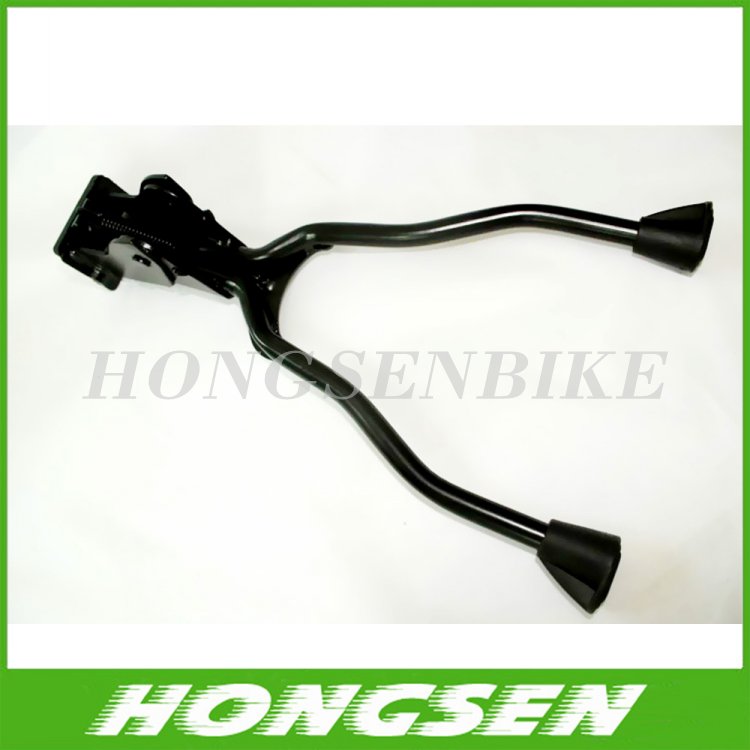Multi-purpose support in mountain bike bicycle centre stand support