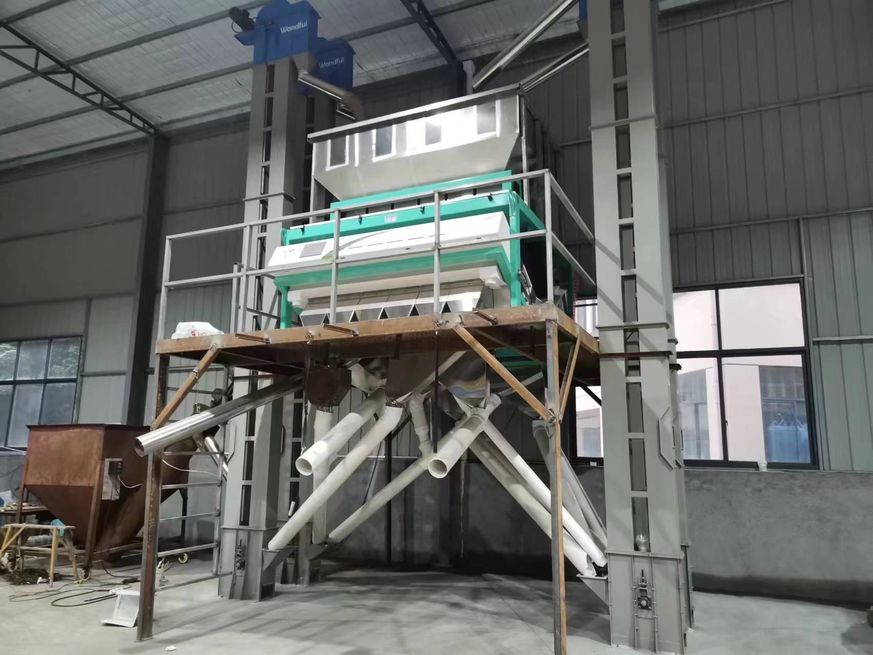 High Sorting Accuracy Grain Sorter Machine Wifi remote control