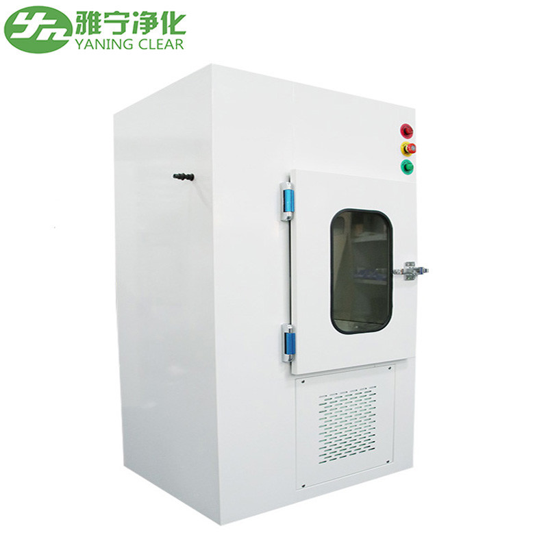 Electrical Interlock Air Shower Pass Box Laboratory Stainless Steel Clean Room