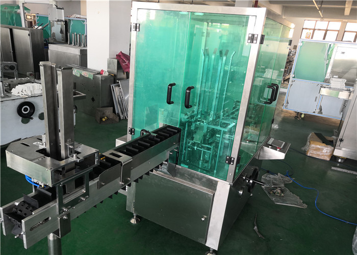 Pharmacy Ampoule Vertical Cartoning Machine Fully Automatic Box Packing