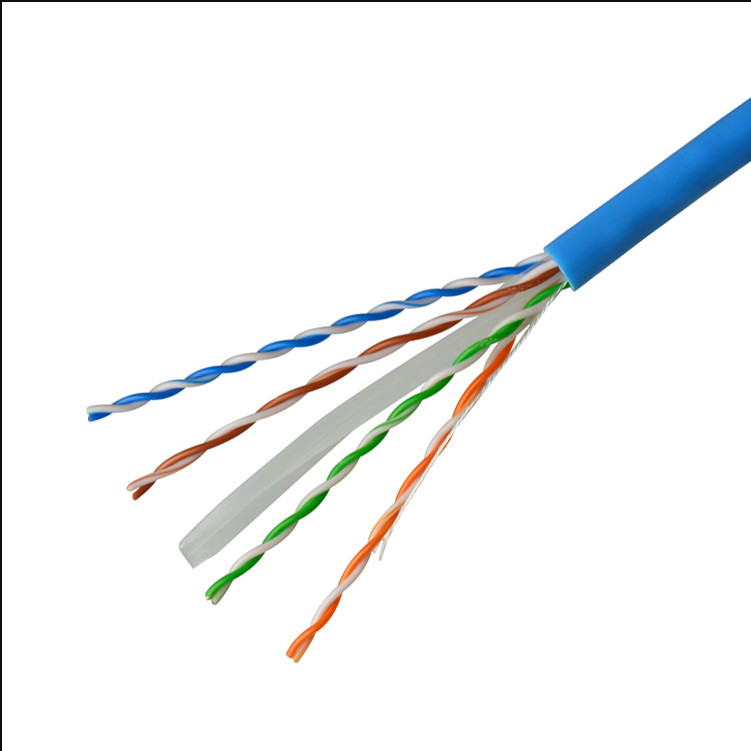 23AWG Rj45 Connector 4 Pair Cat6 UTP Network LAN Cable