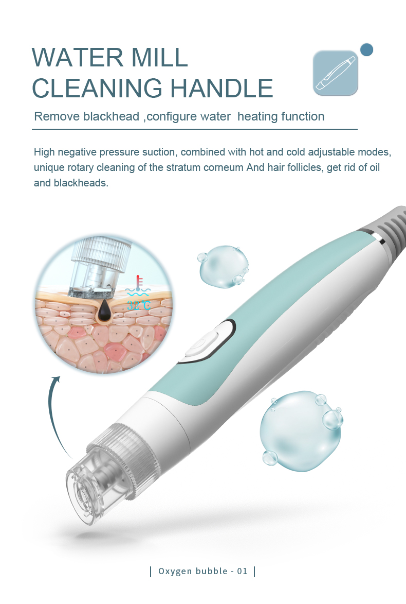 Anti Aging Oxygen Hydrafacial Machine , 9 In 1 Multifunction Facial Machine