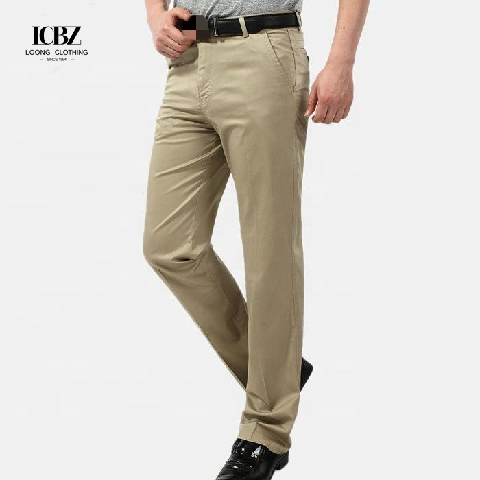 Cargo Pants for Men 2022 Spring and Summer Thin High Waist Straight Dad Dress Pant