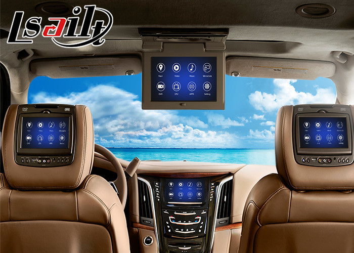 Lsailt Android 9.0 Multimedia Video Interface for Cadillac ATS 2014-2020 CUE System , Car GPS Navigation Plug and Play