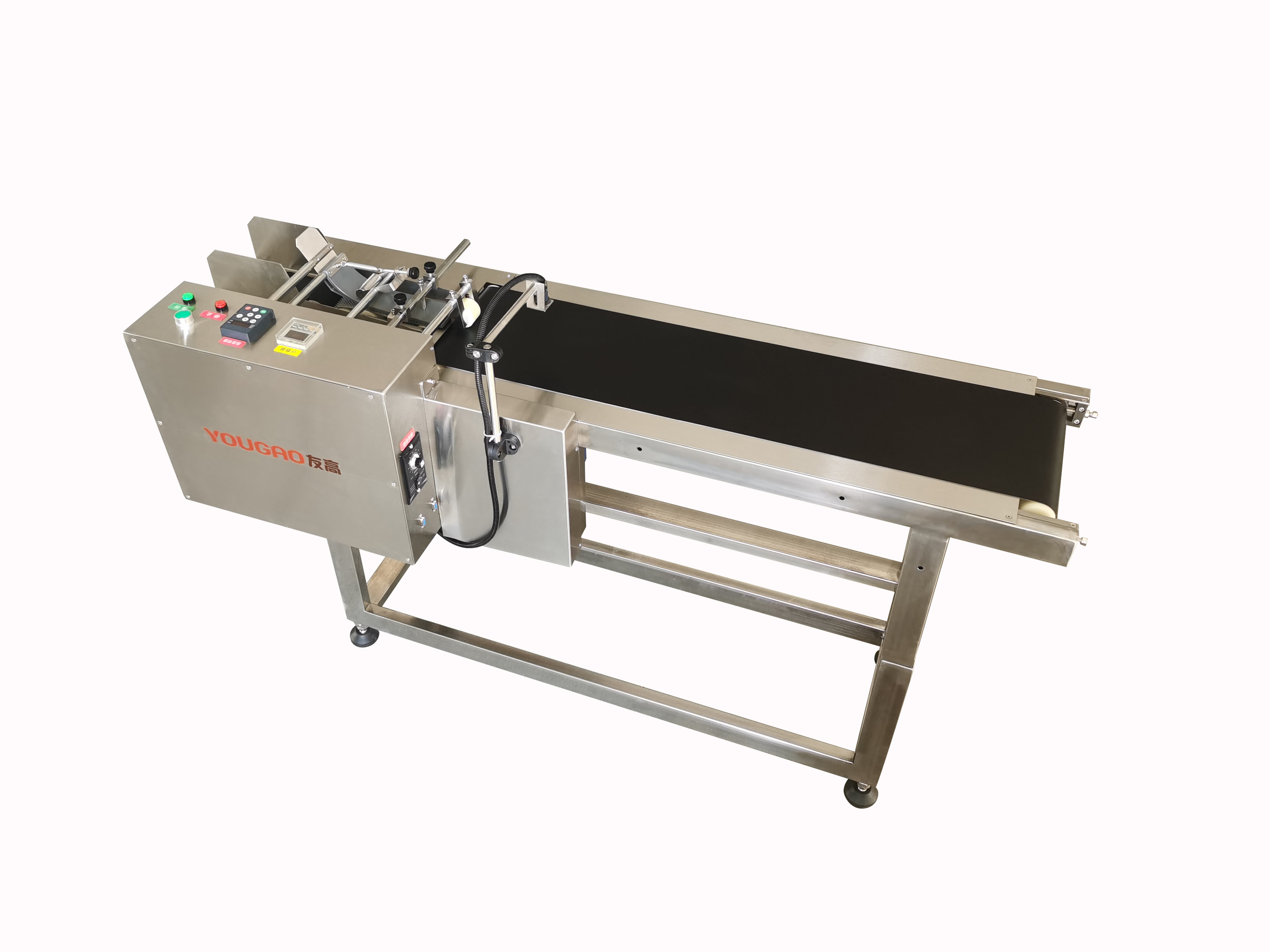 Variable Frequency Inkjet Printer Friction Feeder Machine Electronic For Coding