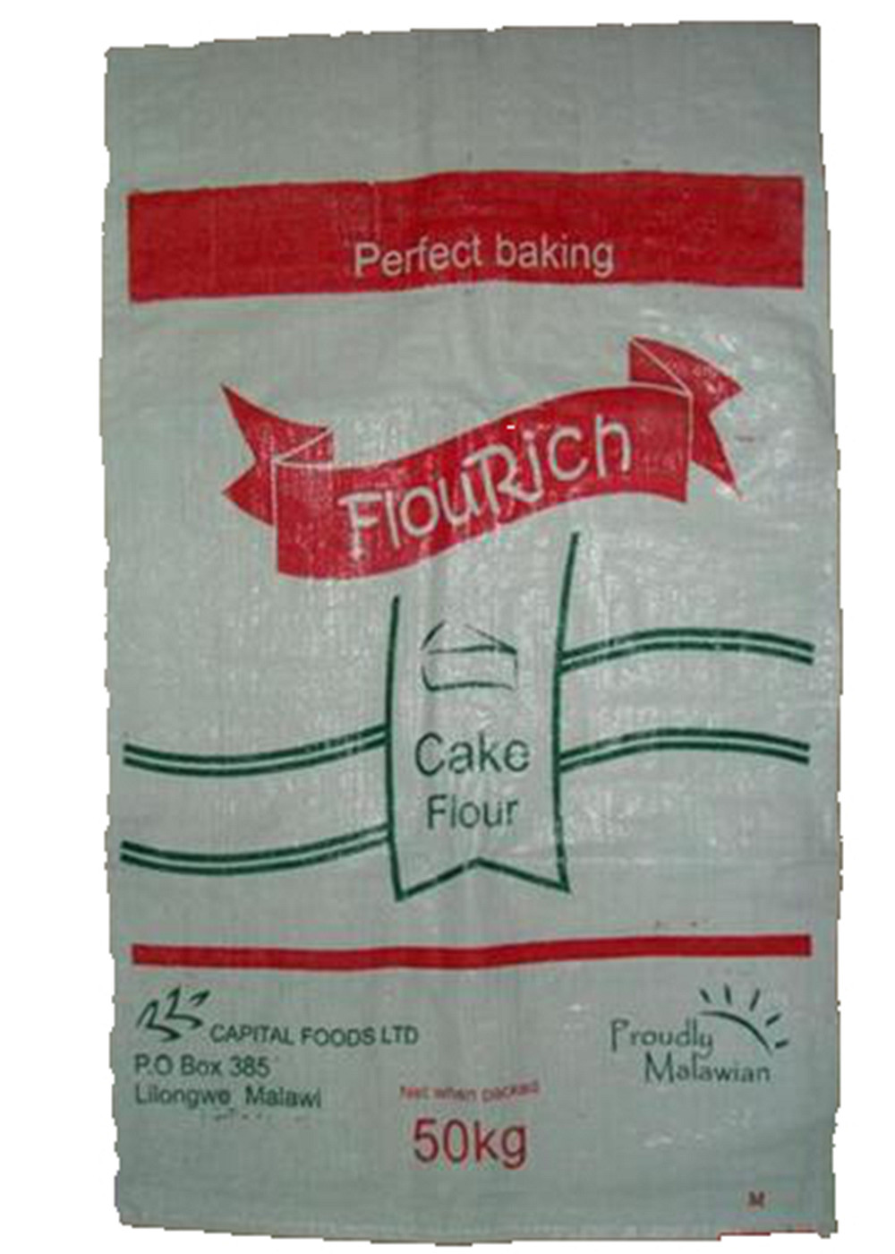Biodegradable PP Woven Flour Packaging Bags 10 Kg 25 Kg 50 Kg Free Sample