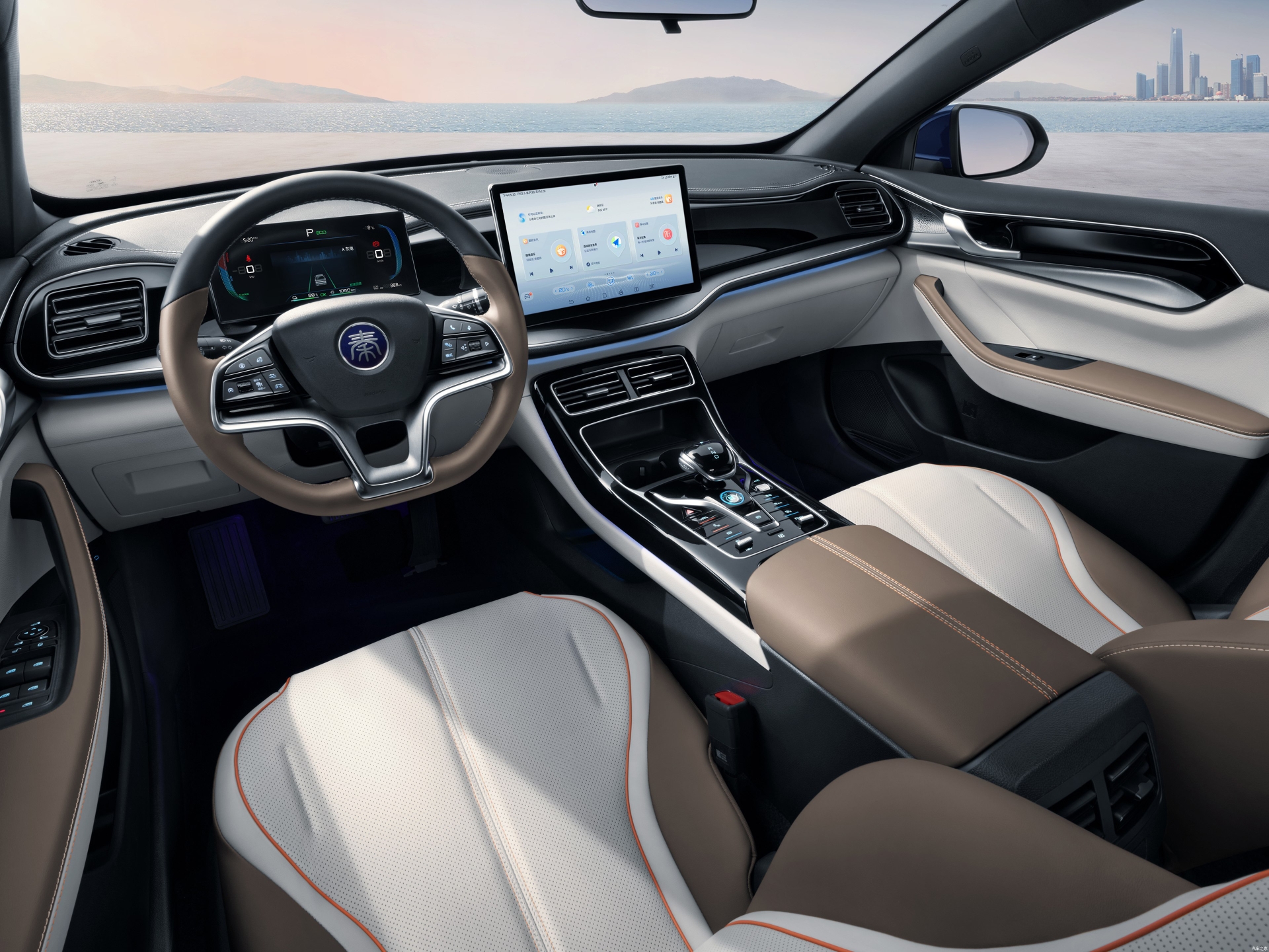 Energy Vehicle 2024 BYD Qin Plus Dm-I 55KM Sedan Car 300-400Nm