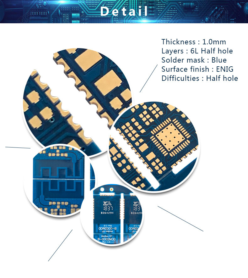 1.6MM Carbon Oil PCB Production FR4 Single Side Printed Circuit Board Design