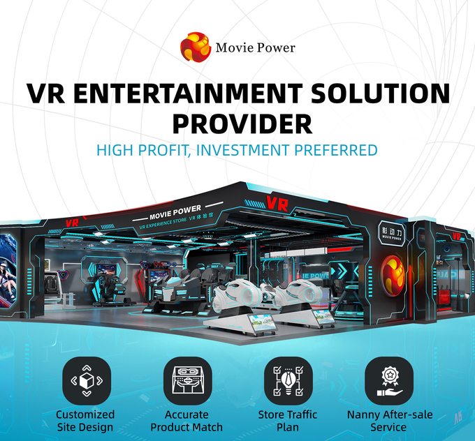Commercial Virtual Reality Simulator 9D VR Super Time Machine Fly Game Equipment