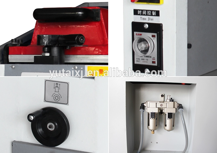 pneumatic manual-type single head shoe sole pressing machine