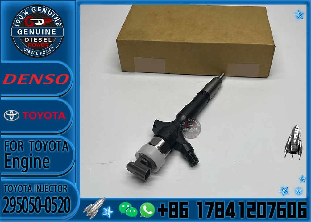 Original New Euro 5 Fuel Injector DCRI300460 23670-0L090 295050-0520 295050-0460 23670-30400 For Toyota Hiace Dyna 1kd F