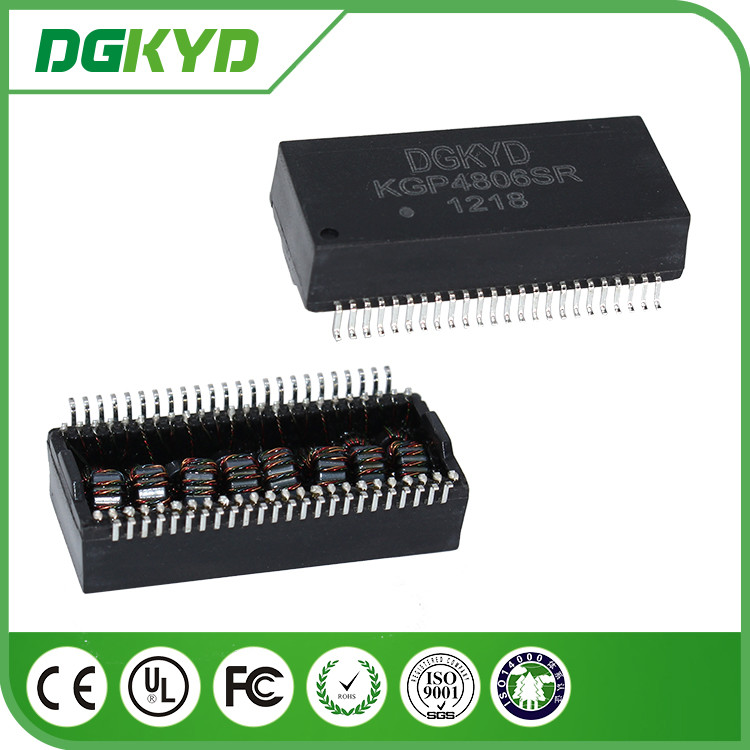 KGP4806SR ethernet magnetic transformer modules with power over ethernet Ethernet Transformer