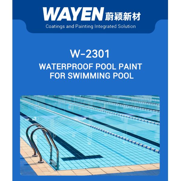 Eco-friendly Waterproof Paint for Swimming Pools with Water Resistant and Anti-seepage Properties