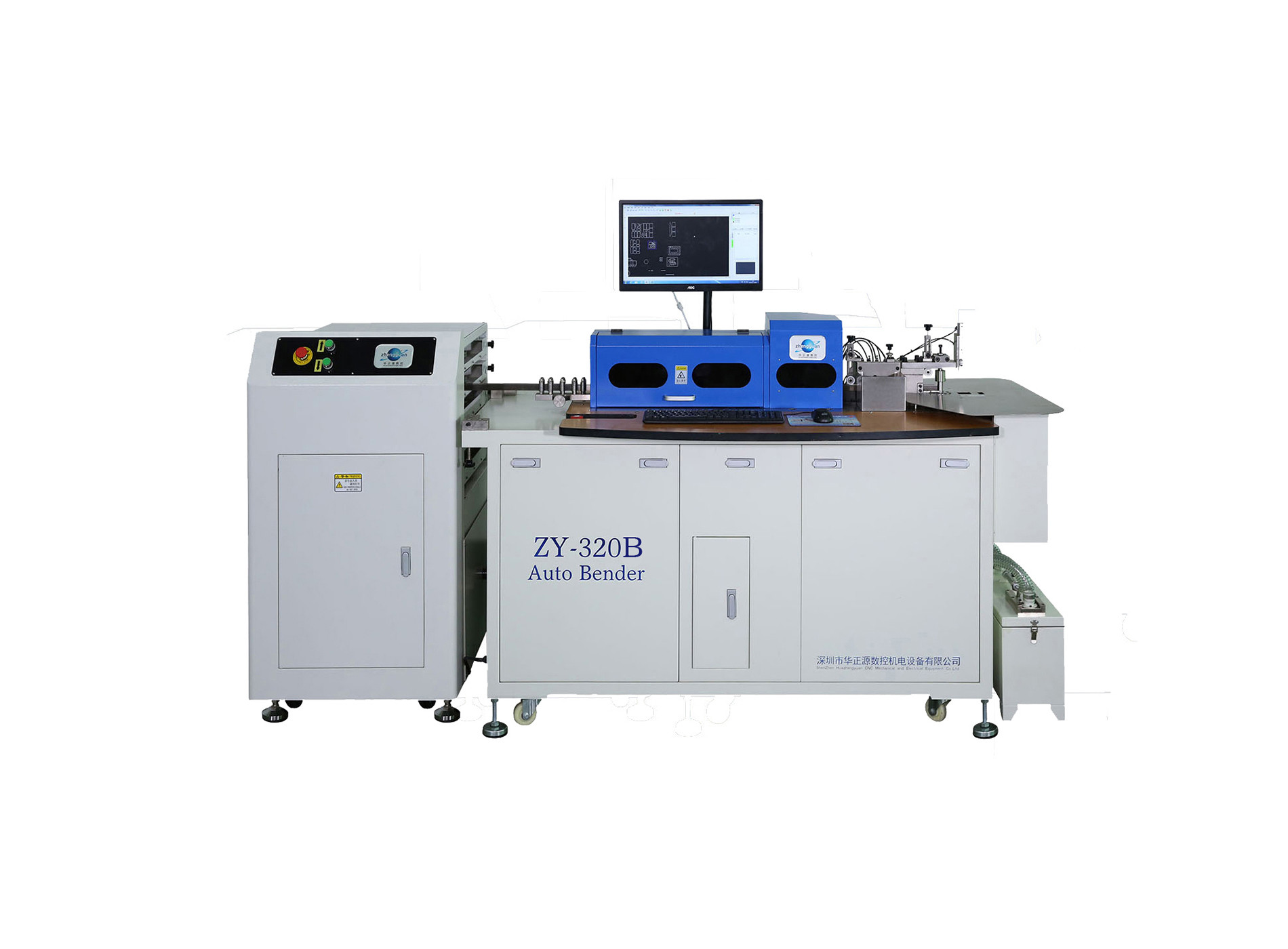 Full Finction Auto Bender Machine 100 ° Max Bending Angle 220V Voltage