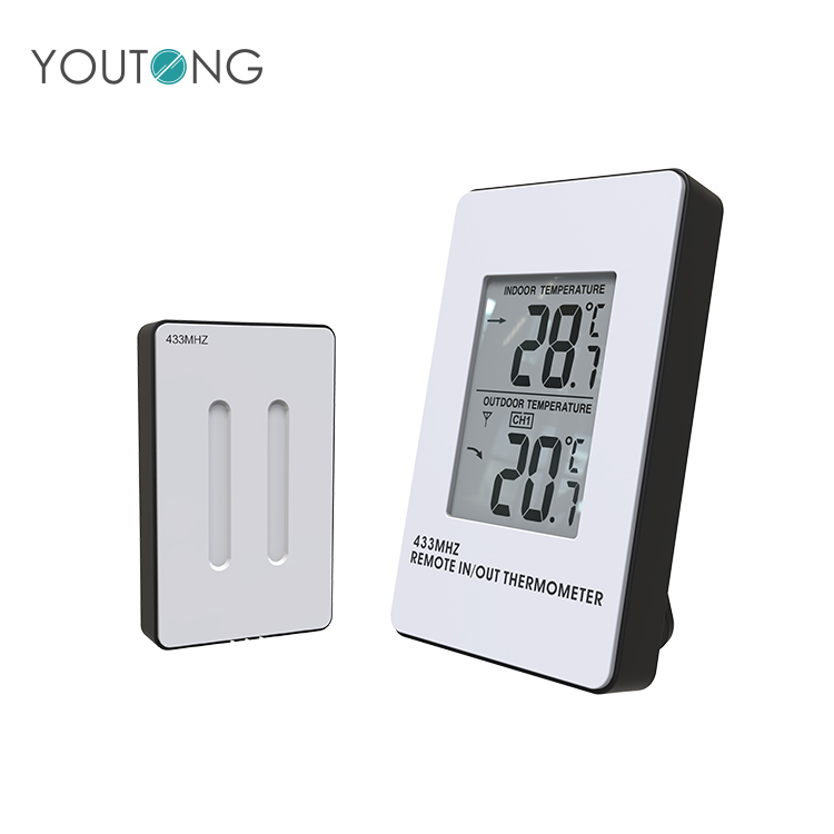 62.5 X 100 X 16.5mm Thermometer Hygrometer Wireless Thermometer Station High Temperature
