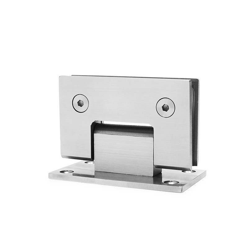 Smooth-Operating Glass Door Pivot Hinge Sets with Magnetic Catch Latch PSS/SSS Finish