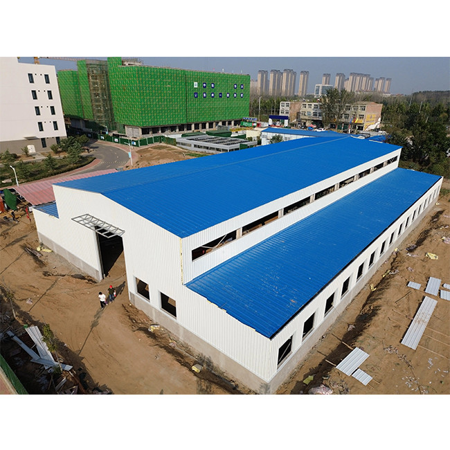 Prefab Residential Steel Buildings Workshop , Galvanized Steel Frame Modular Buildings