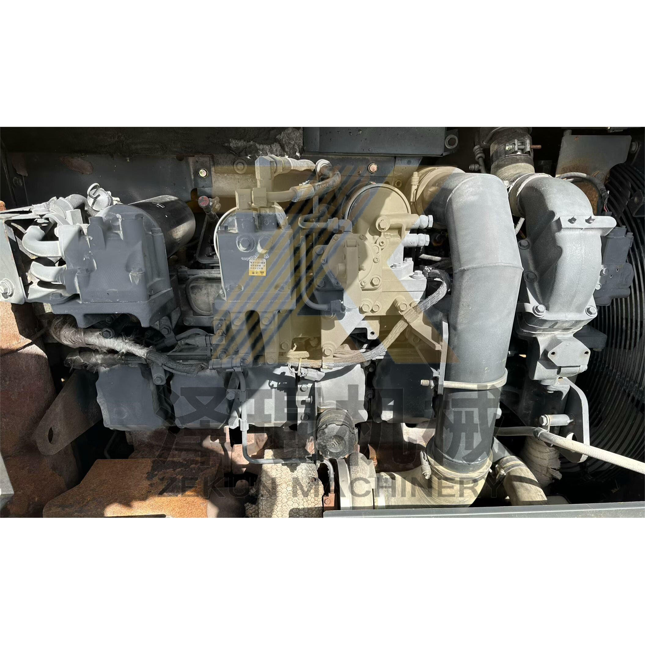 Original Komatsu PC450-8 Excavator with 2.1m³ Bucket Capacity