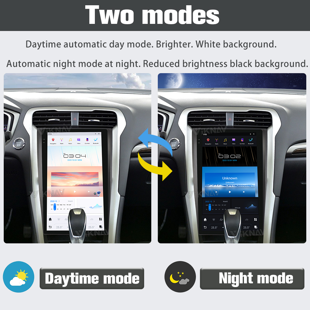 Wireless Android 11 Car Radio For Ford Mondeo 2013-2021 GPS Navigation