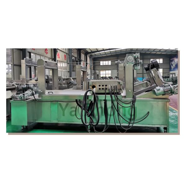 100kg/h Double Tanks Industrial Potato Frying Machine Deep Fryer for Restaurant