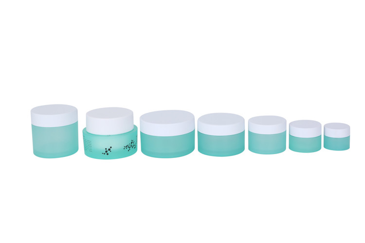 10PCS Luxury Cosmetic Packaging PETG 5/15/30/50/80/100/140g Round Cream Jar 50/120/180ml Matte Clear Lotion Bottle