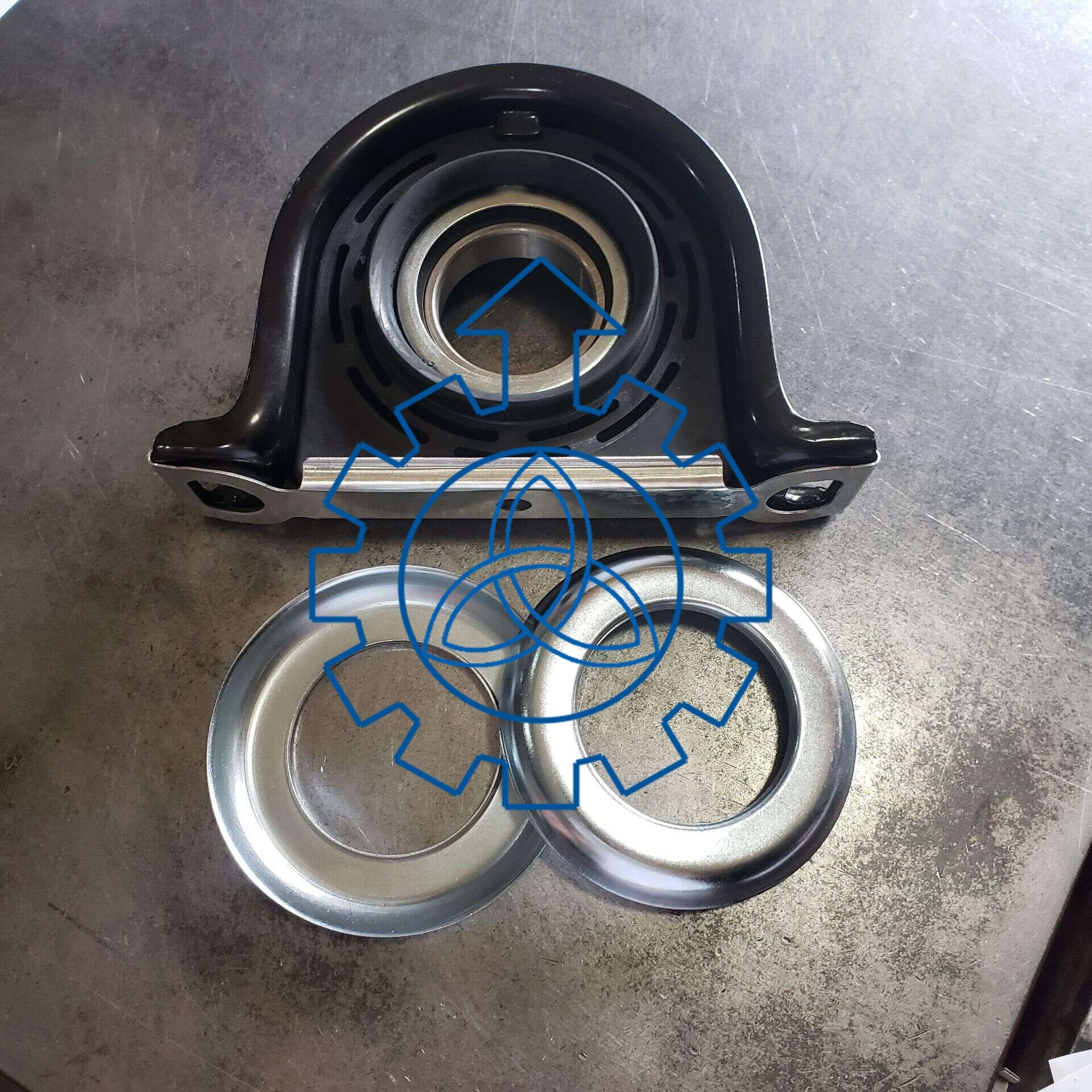 55mm Diameter DAF Truck Spare Parts Truck Center Bearing 1298157 42541440 93163091