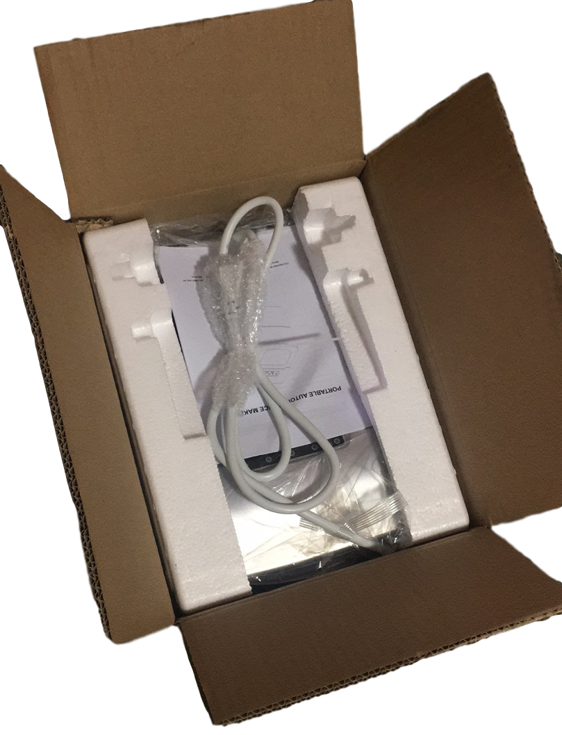 25kg Home Small Cube Ice Making Machine Portable Mini Countertop Ice Machine Hot foil stamping for Business Automatic