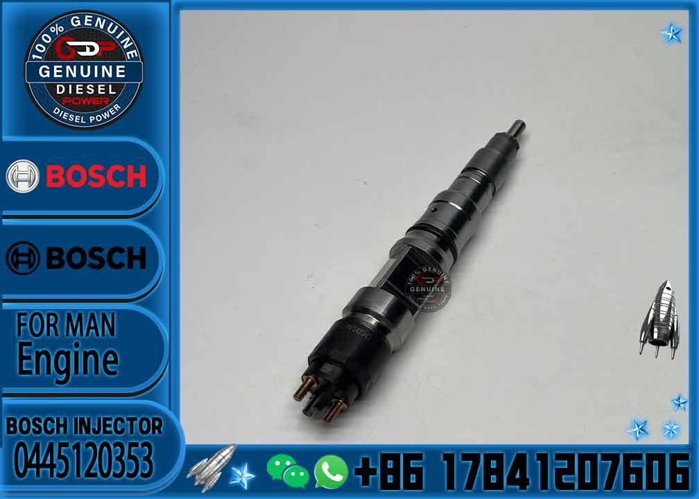 High Quality Diesel Engine Fuel Common Rail Injector 0445120351 0445120352 0445120353
