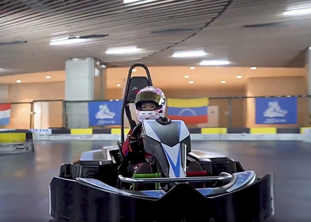 3H Charging Electric Mini Go Kart 3000RPM Motor Ride On Go Kart