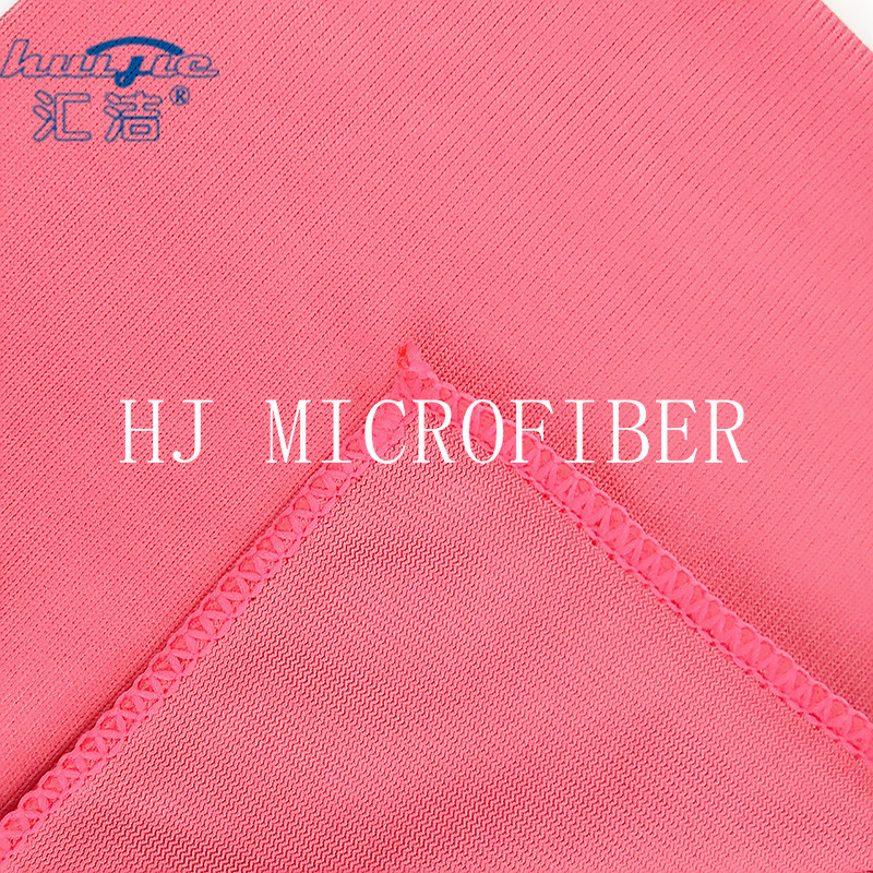 Red Microfiber Glass Cleaning Cloth Towel 40*40 Lint Free For Window Washing Cloth