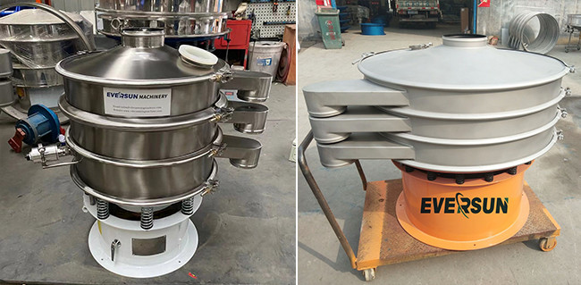 High Capacity 50 - 2000 Kg/Hour Vibro Screen Machine Sieving For Aluminum Powder