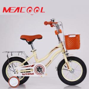 Buy cheap Carbon Steel Delicate Lightweight Kids Bike With Training Wheel For 3 Years Old product