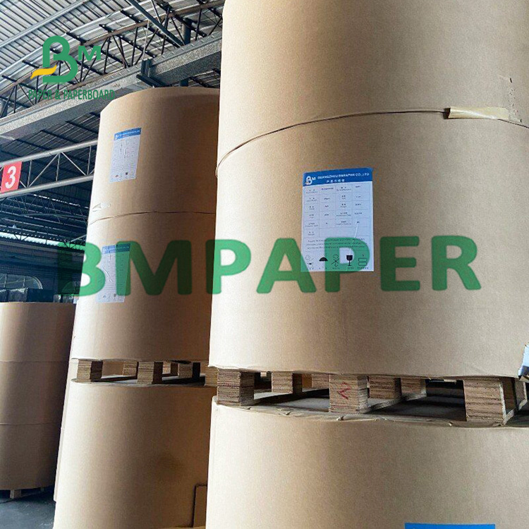 0.5mm Uncoated Blotting Paper Natural White  On Roll For Bottle Gaskets