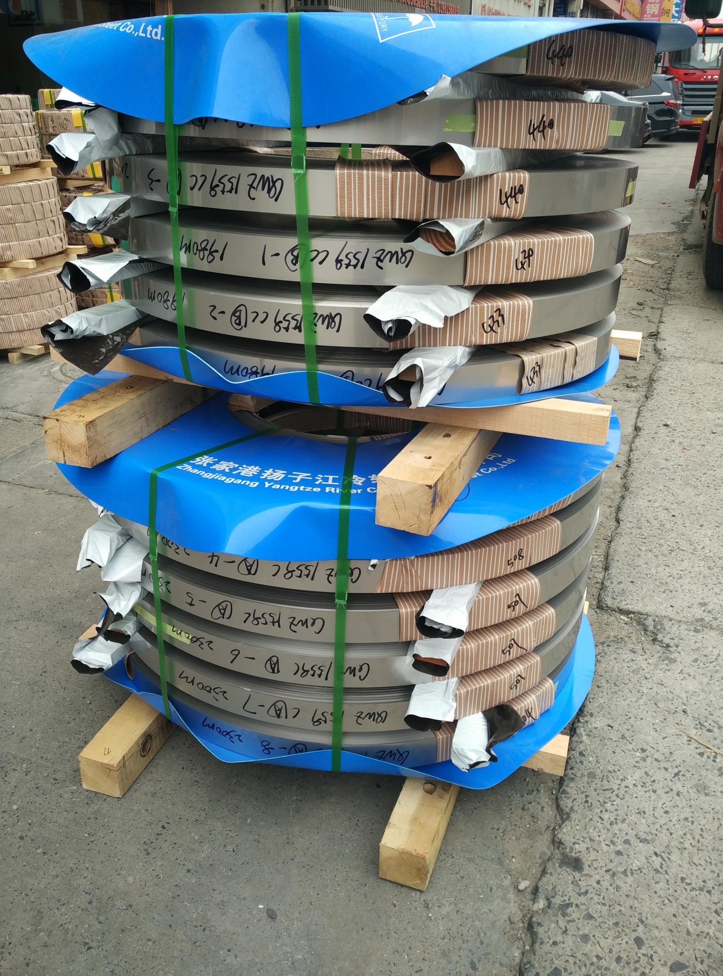 2B Finish 201 Stainless Steel Flat Strip 1mm Cold Rolled
