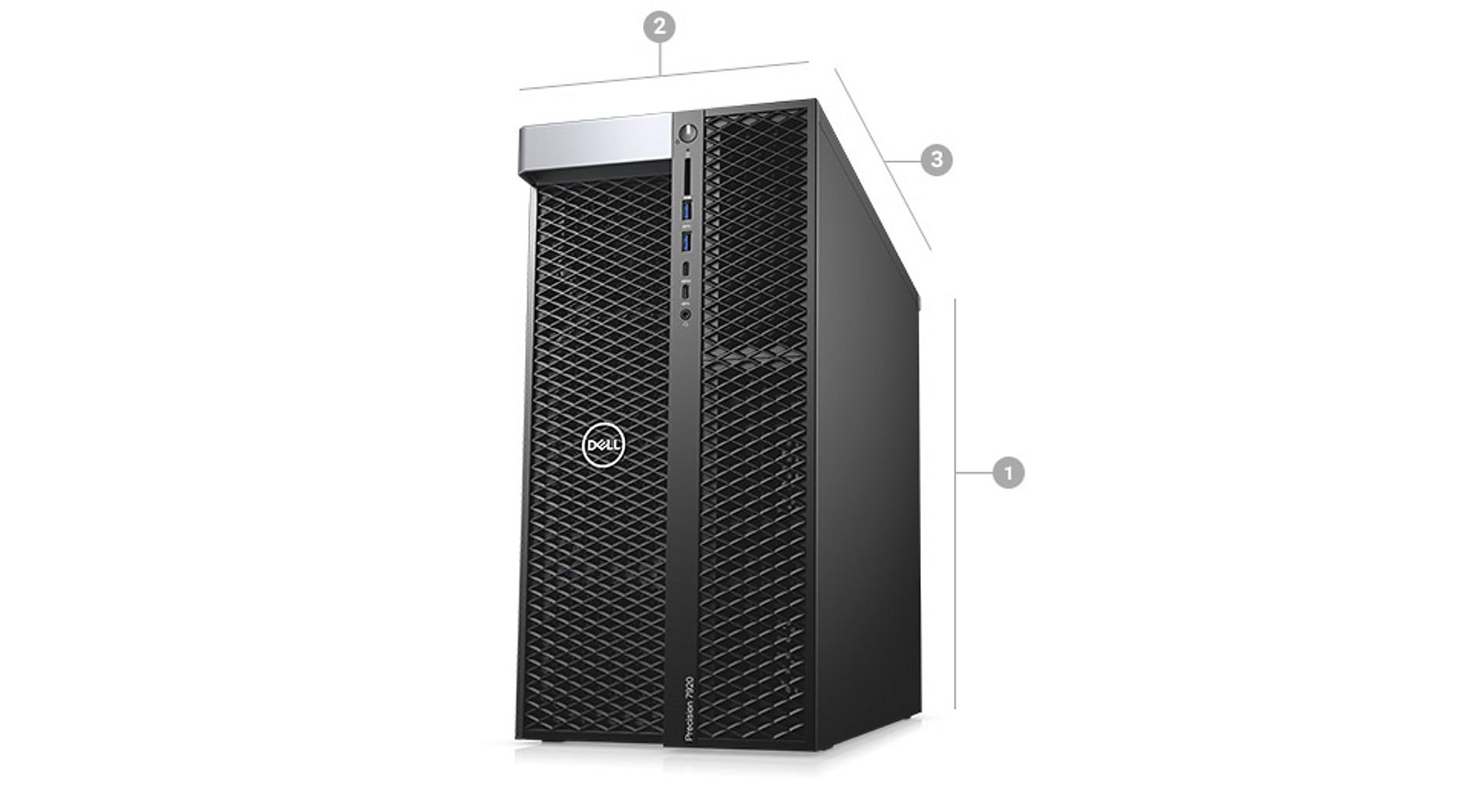 Dell T7920 Tower Workstation with Xeon 4112 Processor CPU 16G 2*500G 1400W PC Computer