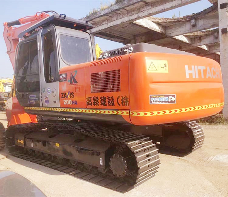 20 Ton Japan Original Hitachi ZX200 Excavator With 860 Working Hours In Good Condition