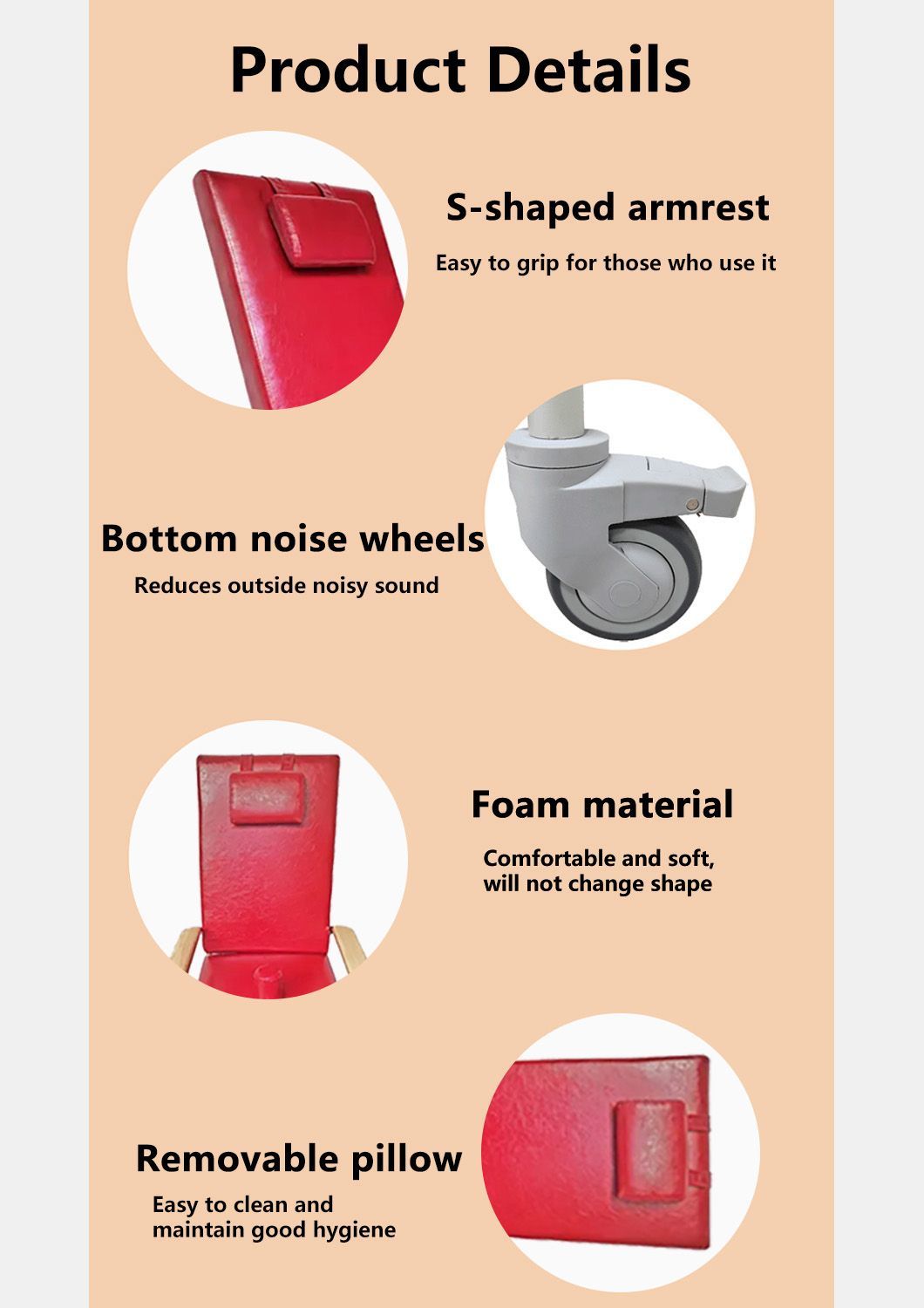 Hospital Infusion Chair High Quality Medical Chair Factory Direct Medical Furniture