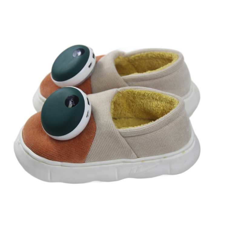 Electric Heating Cotton Shoes Winter Foot Warmer For Women With Graphene Technology