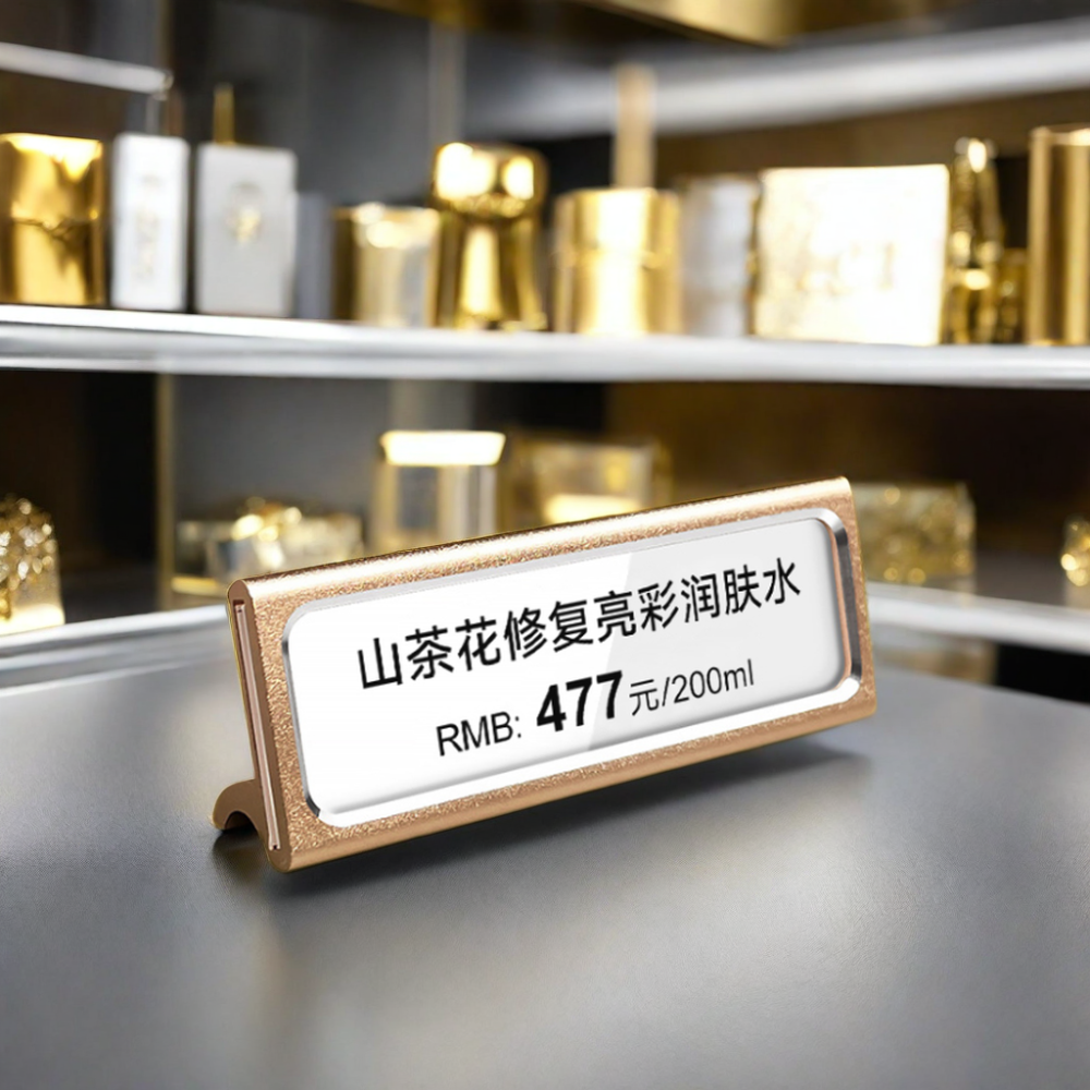 Metal Price Sign for Bread Store Display Stand